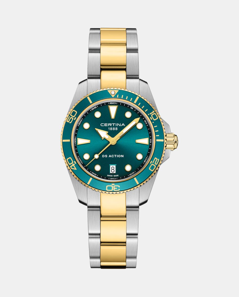 Imagen 0 de Reloj de mujer DS Action Lady C0482102209100  de acero Verde