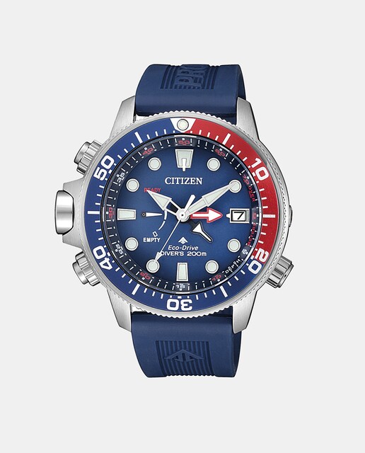 Reloj de hombre Aqualand BN2038-01L de caucho azul