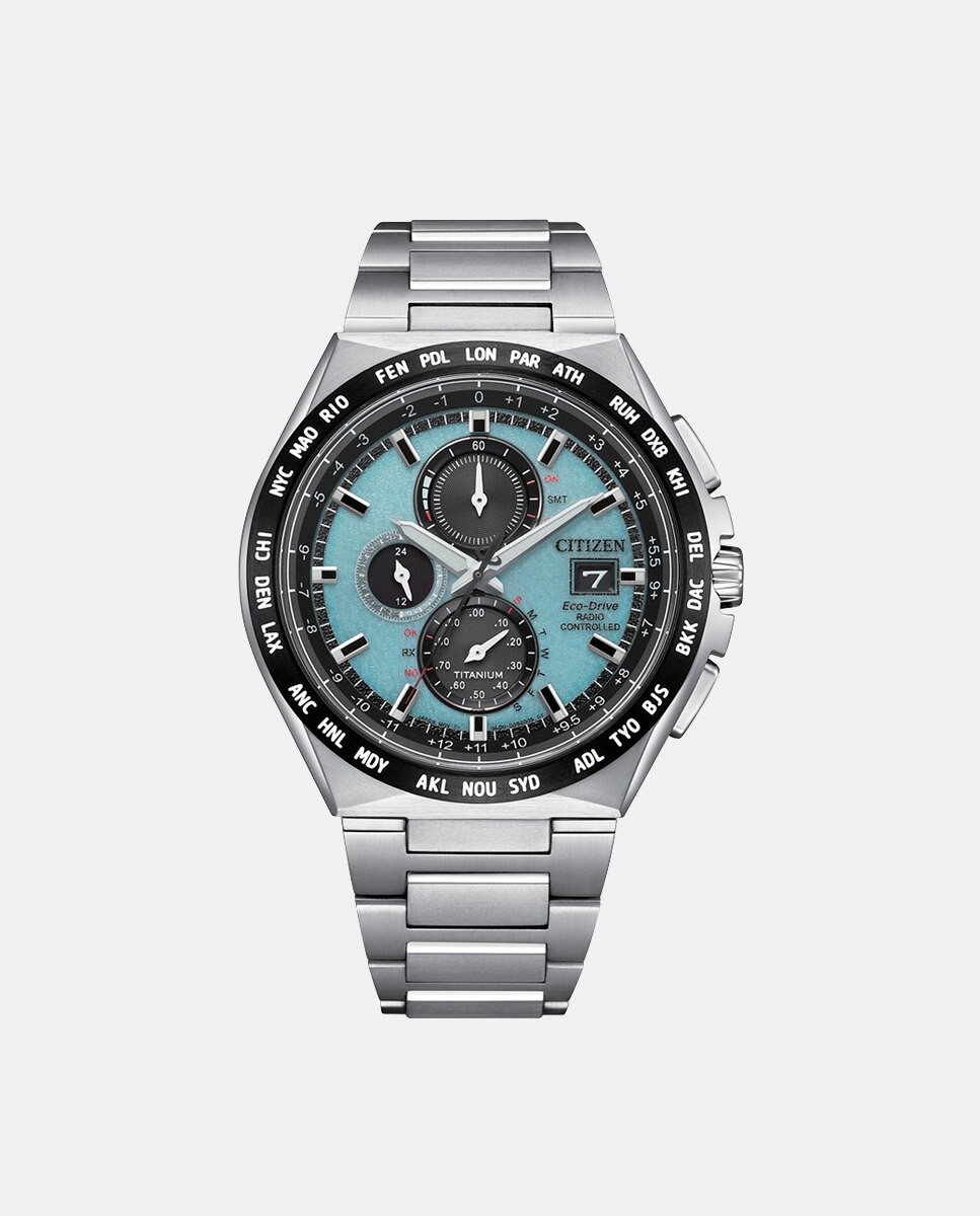Imagen 0 de Reloj de hombre AT8238-84M Eco-Drive, analógico Plata