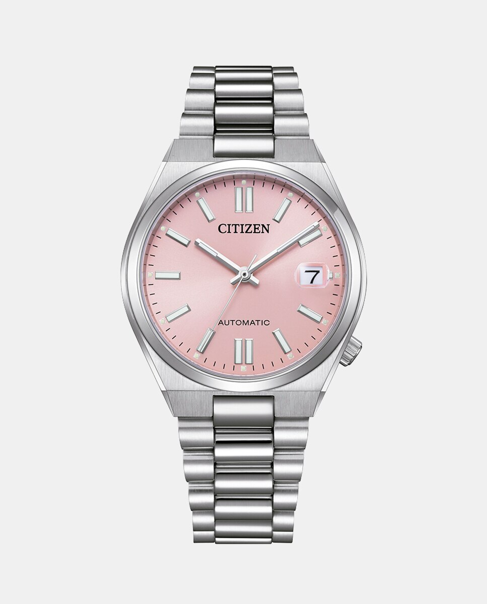 Imagen 0 de Reloj Automático Mecánico Tsuyosa NJ0200-50Z de acero Rosa