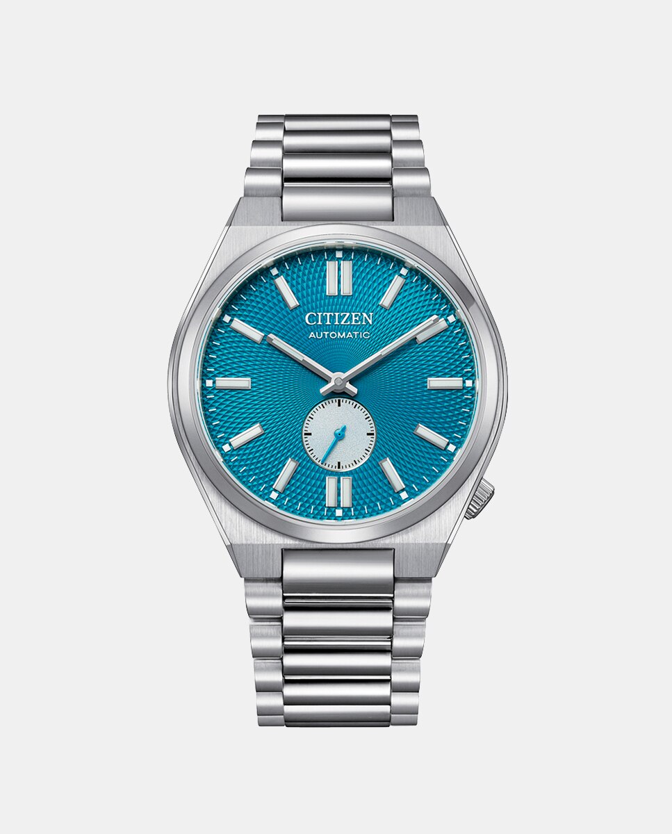 Reloj Automático Mecánico Tsuyosa Small Second NK5010-51L de acero - Citizen - Azul Azul-1