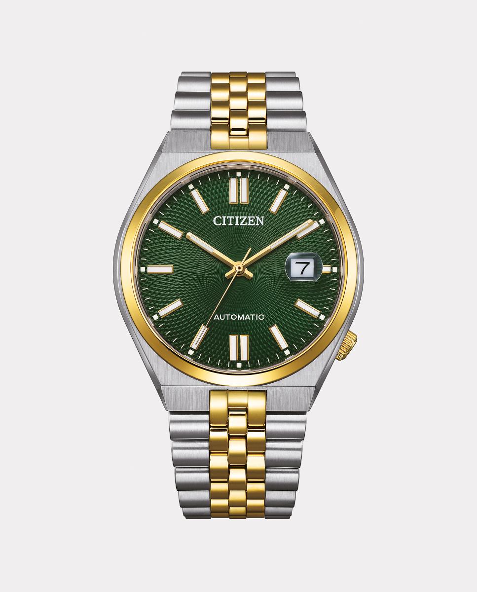 Imagen 0 de Reloj Automático Tsuyosa 60 NK0024-54X de acero bicolor Multicolor