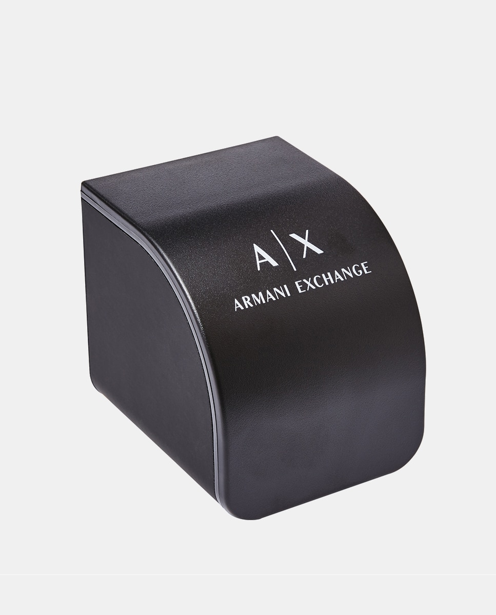 Relógio AX1720 Cronógrafo de Aço Preto-5
