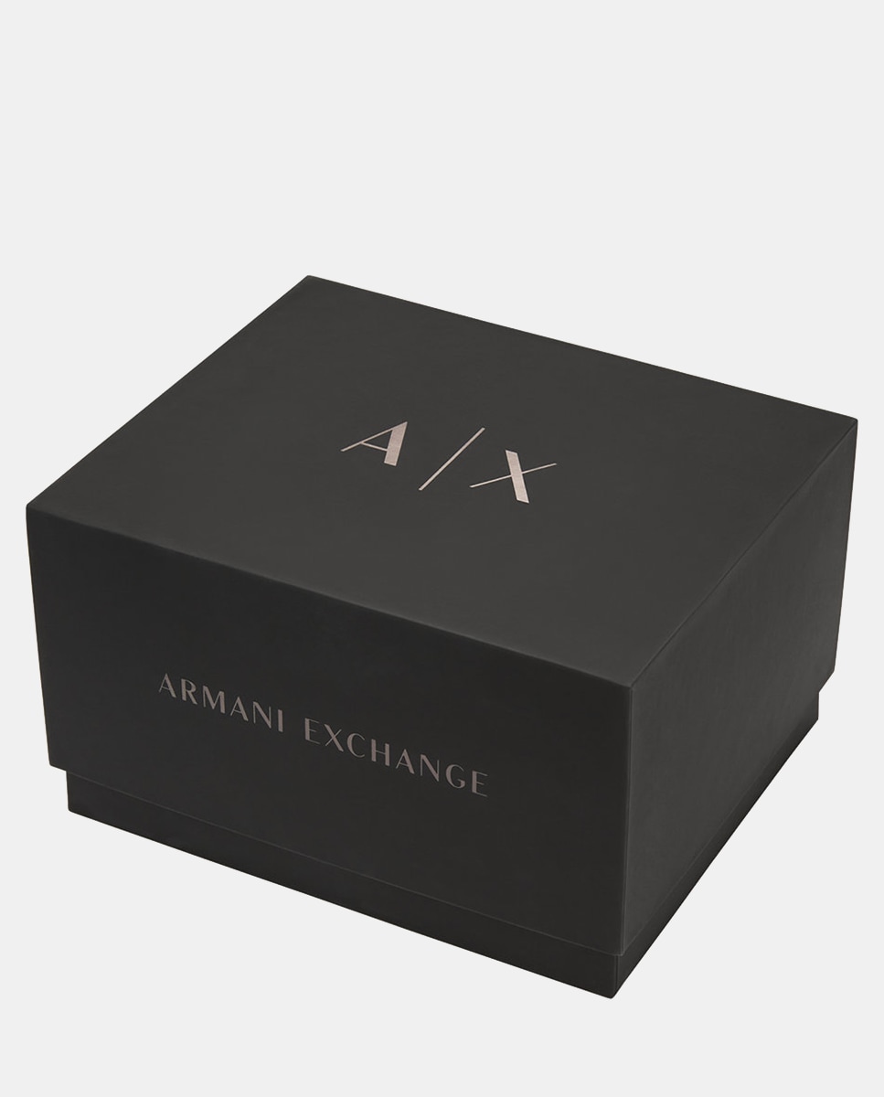 Set de reloj y pulsera AX7164SET de acero en oro rosa Plateado-5