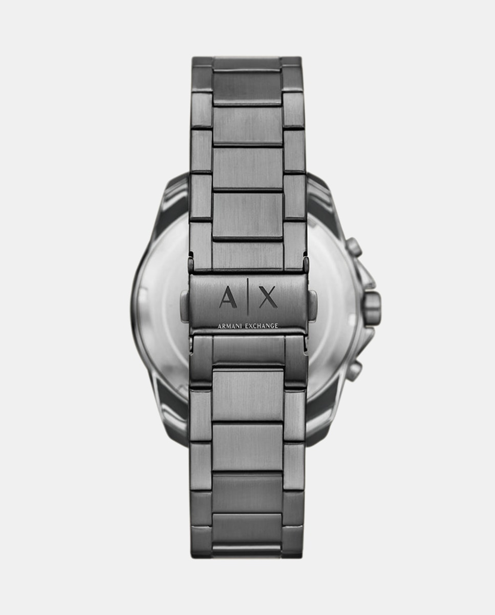 Relógio AX1967 Cronógrafo de Aço - Cinzento Azul-2