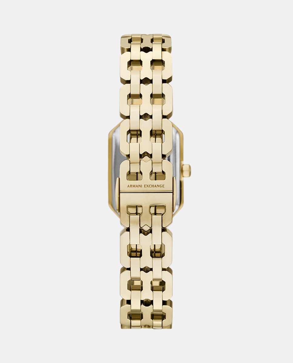 Relógio AX5811 de Aço - Dourado Prateado-2