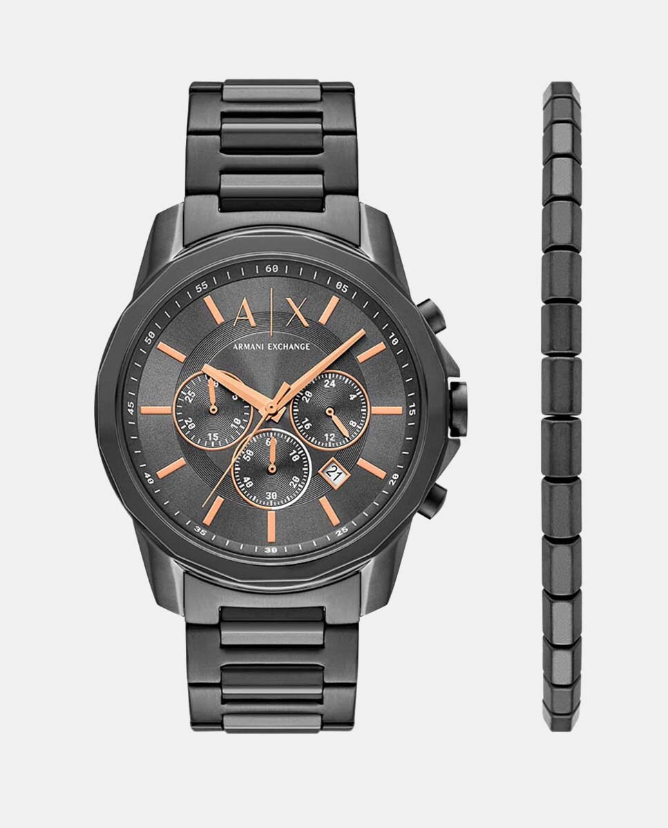 Reloj de mujer AX7170SET de acero gris · Armani Exchange · El