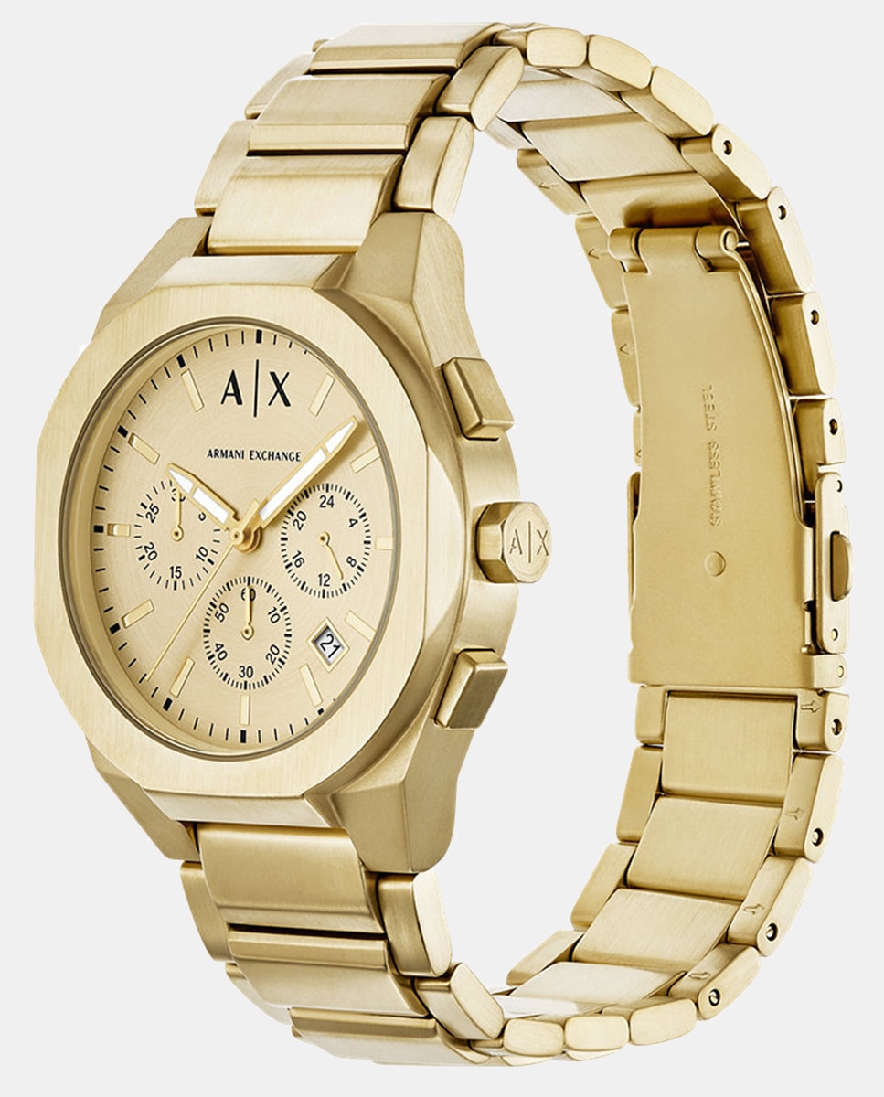 Relógio AX7171SET de Aço - Dourado Dourado-6