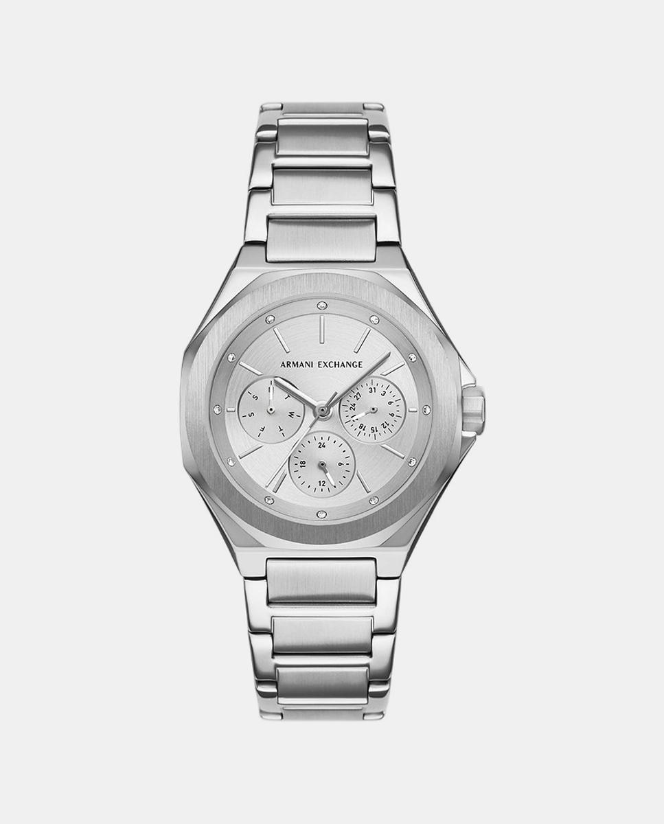 Imagen 1 de Reloj de mujer Exchange AX4622 de acero plateado Plateado
