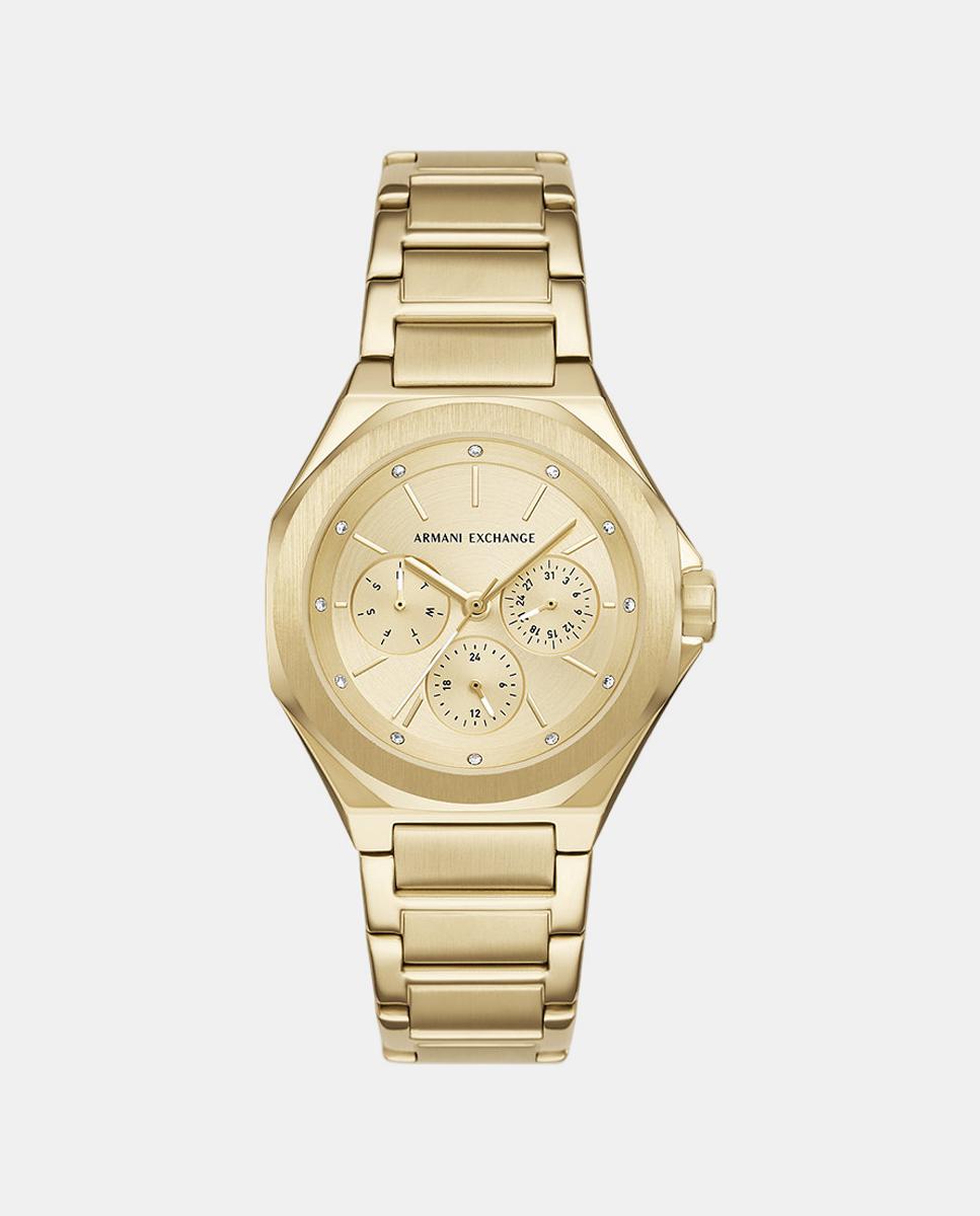 Imagen 0 de Reloj de mujer Exchange AX4624 de acero dorado Dorado