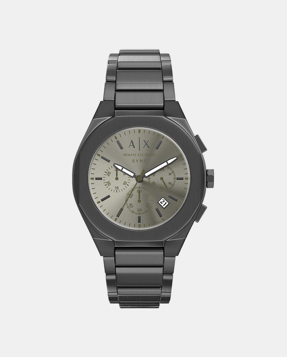 Imagem 0 de Relógio AX4296 em aço castanho