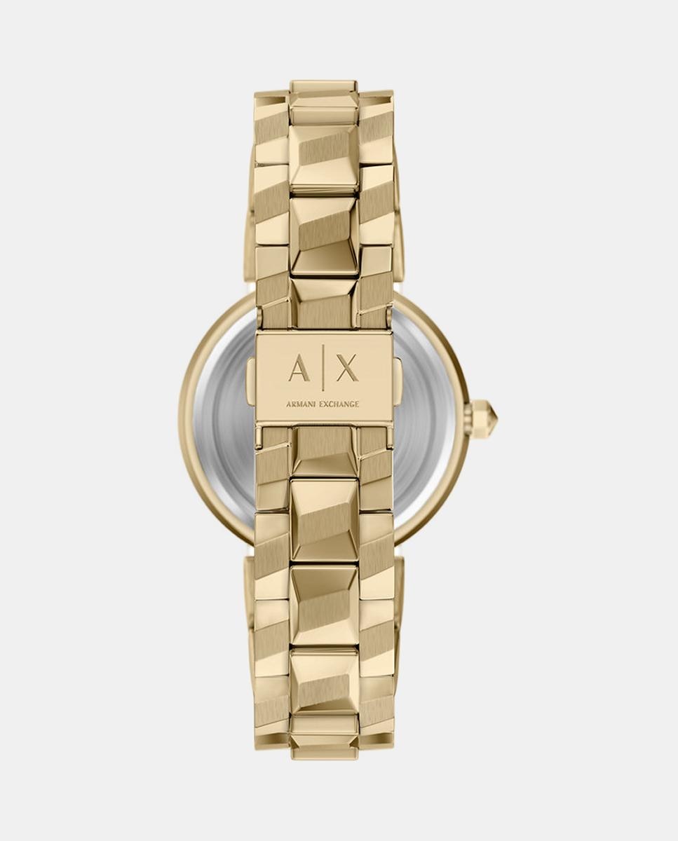 Relógio em aço dourado AX4407 Dourado-2