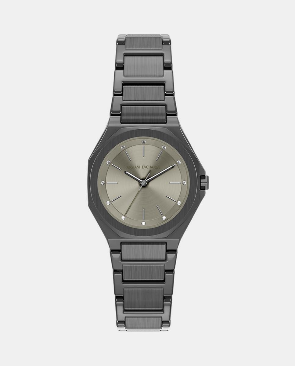 Imagem 0 de Relógio de aço castanho AX4625