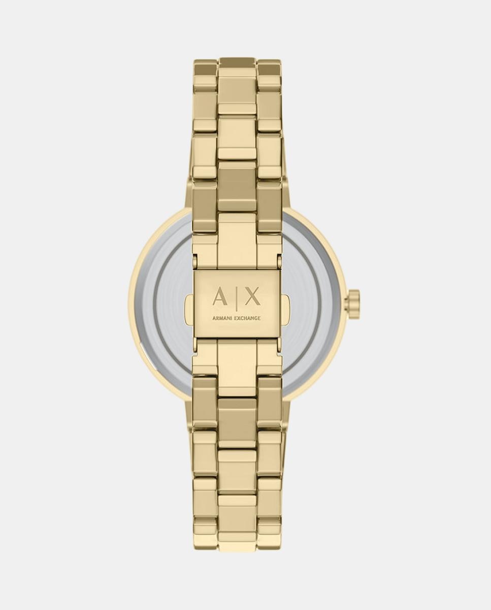 Relógio em aço dourado AX7177SET Prateado-2