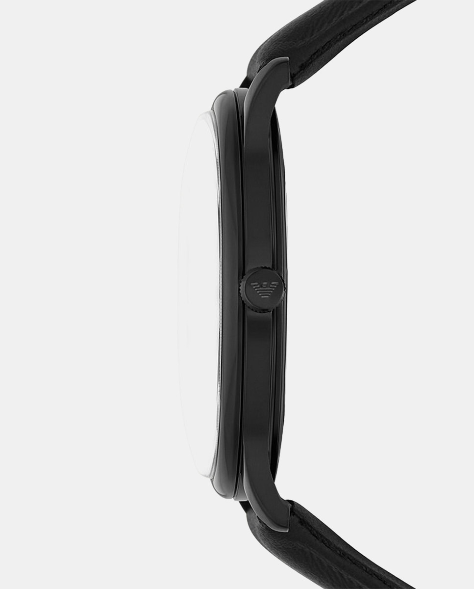 Relógio AR11573 em Pele Sustentável - Preto Preto-3