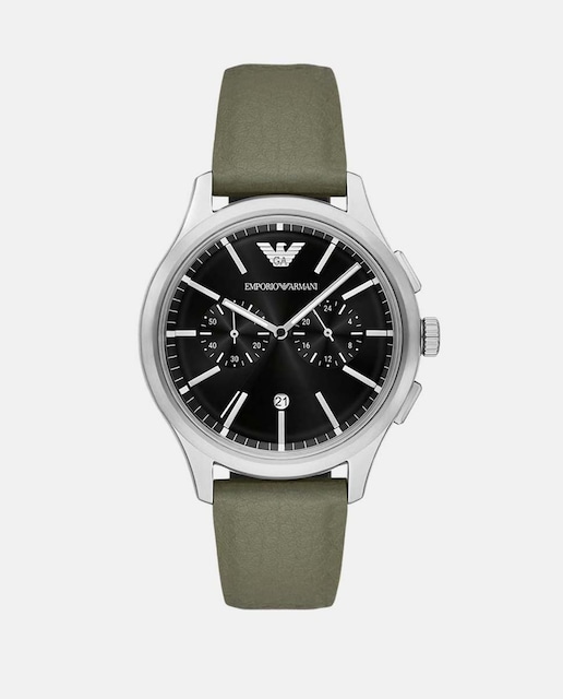 Imagem 0 de Relógio AR11693 Cronógrafo em borracha preta