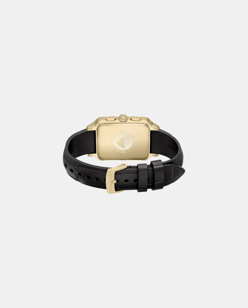 Relógio Diego AR11753 couro preto Preto-5