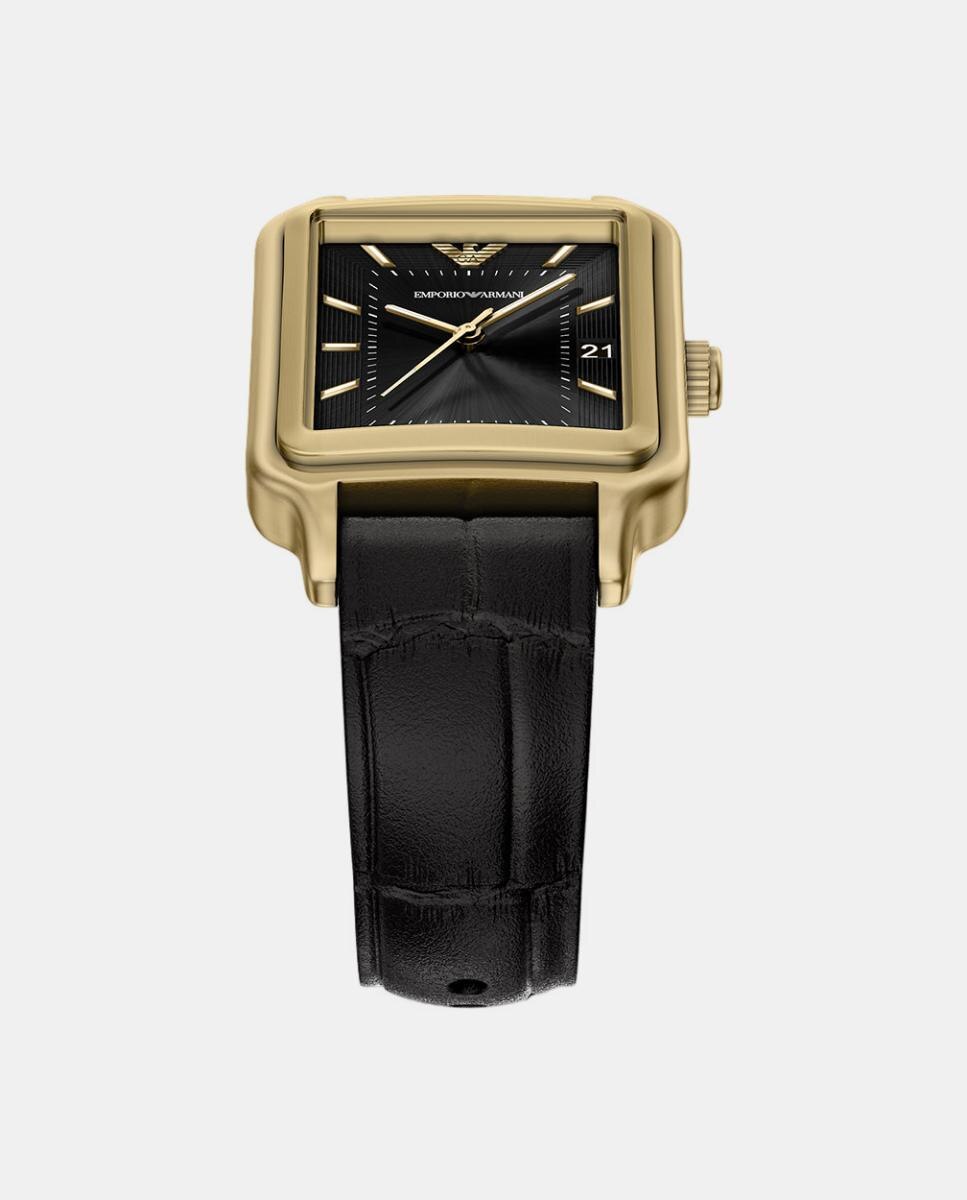 Relógio Diego AR11757 couro preto Preto-4