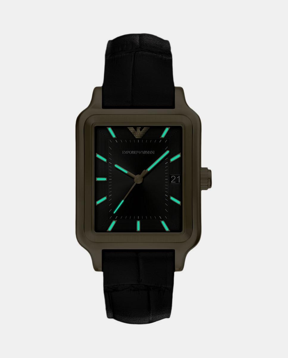 Relógio Diego AR11757 couro preto Preto-6