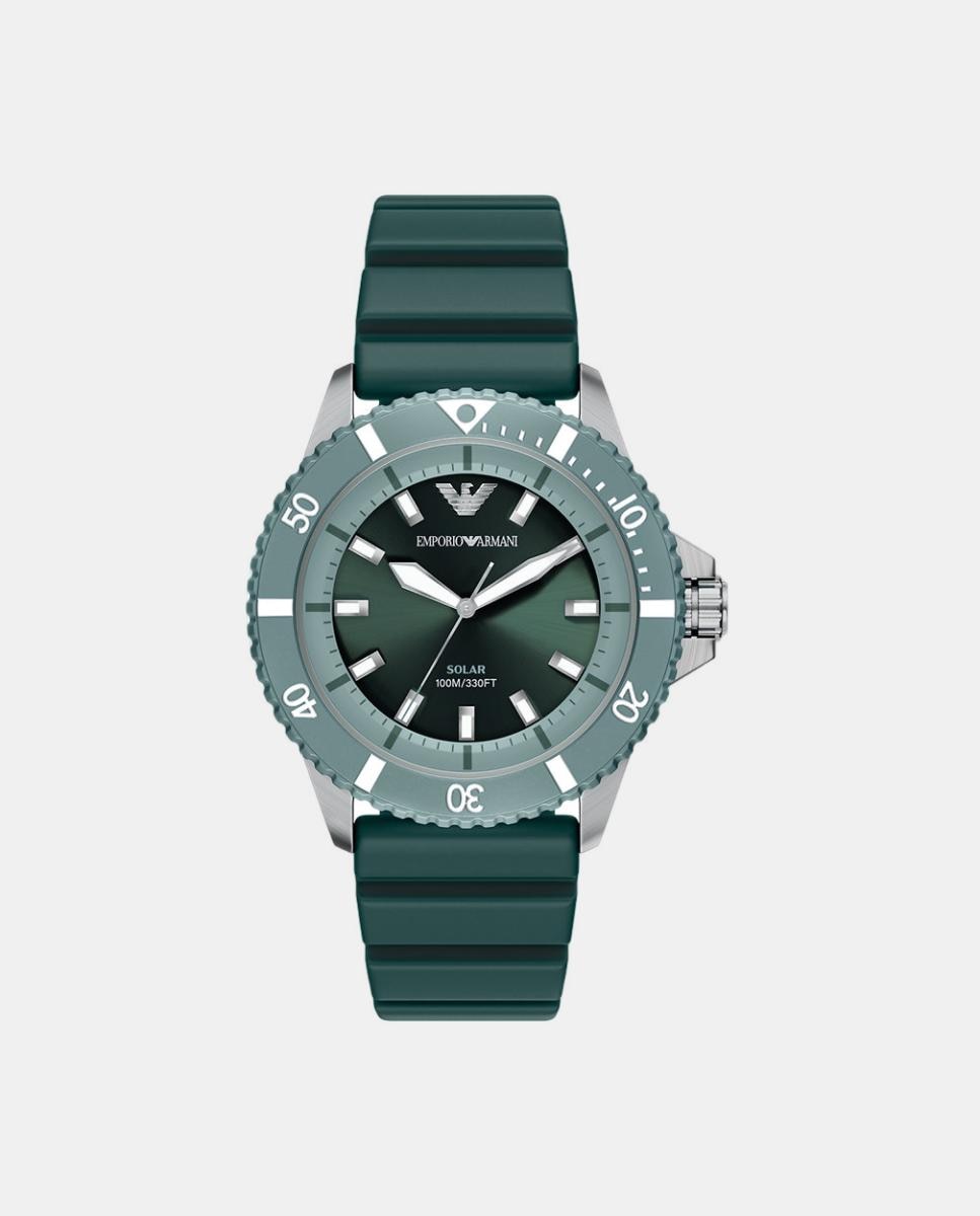 Imagem 0 de Relógio World Explorer AR11786 silicone verde