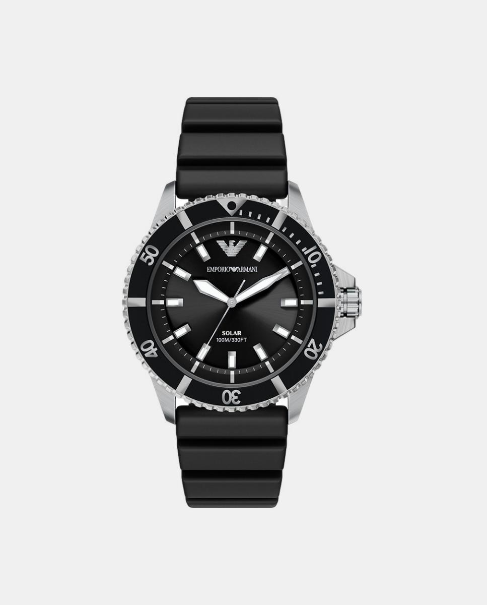 Imagem 0 de Relógio World Explorer AR11788 silicone preto