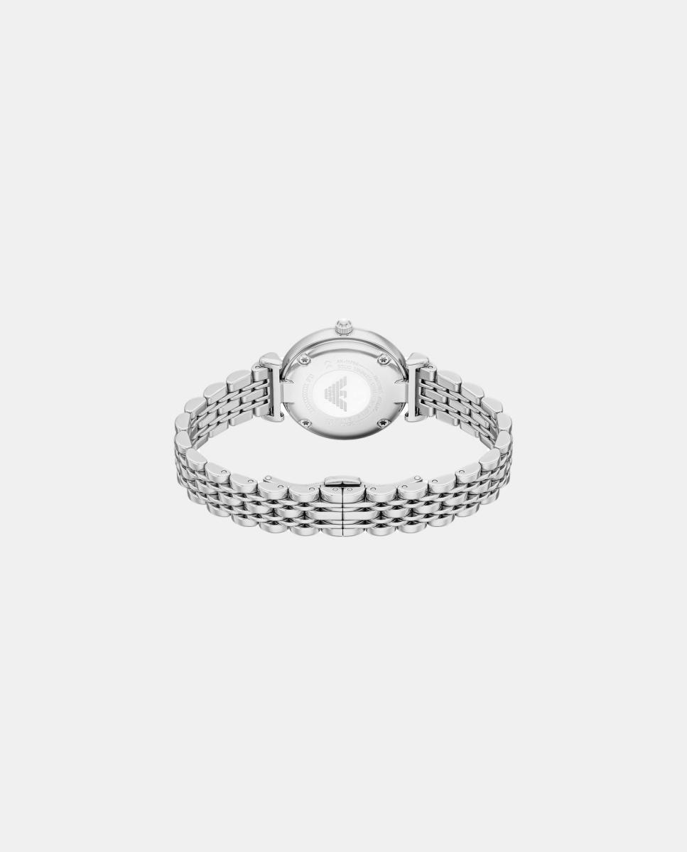 Relógio Gianni T-Bar AR11768 em aço Branco-5
