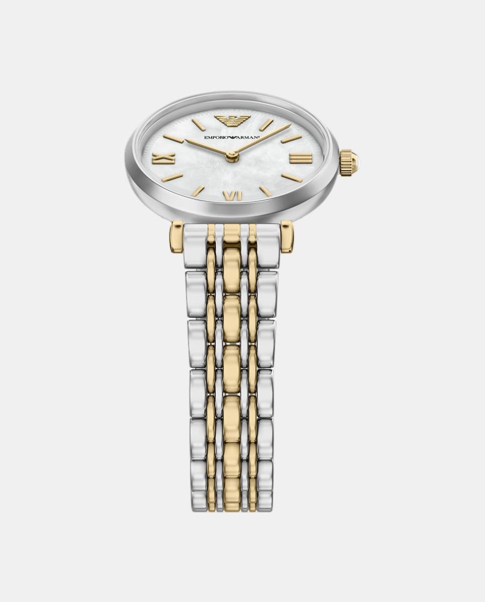 Relógio Gianni T-Bar AR11769 em aço multicolorido Branco-4