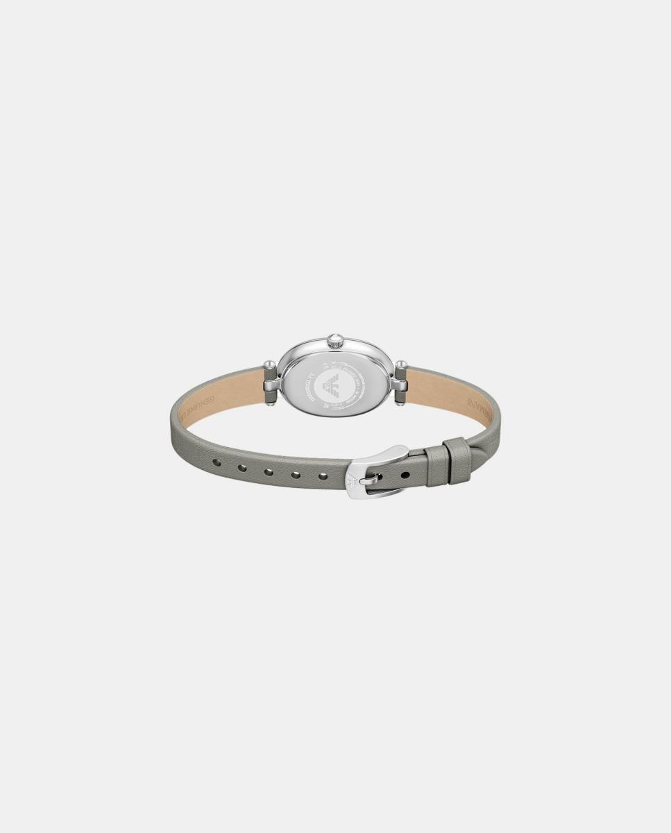 Relógio AR11779 Mythlan em Pele - Cinzento Branco-5