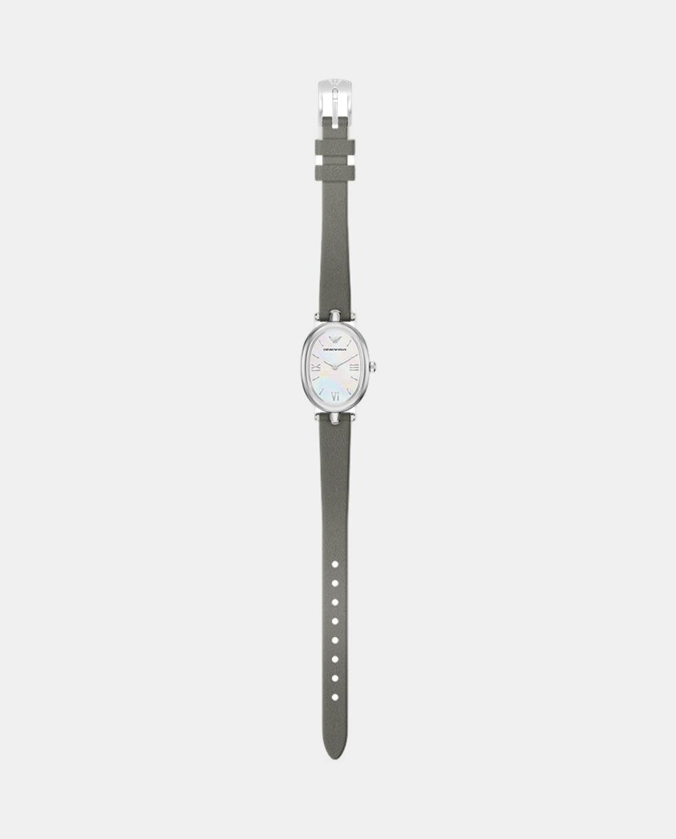Relógio AR11779 Mythlan em Pele - Cinzento Branco-7