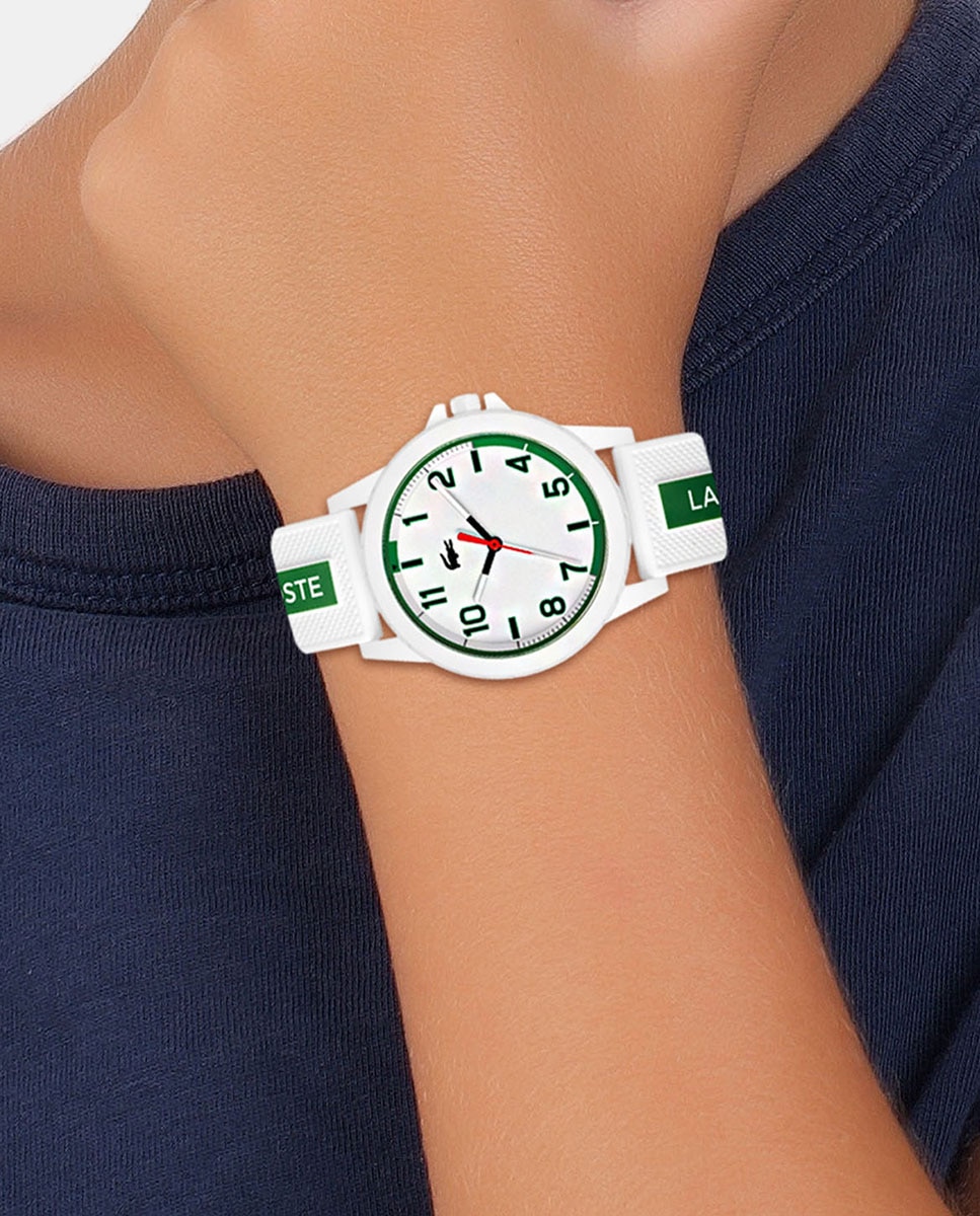 Relógio em Silicone Branco-2