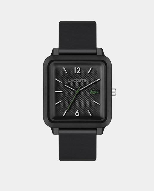 Reloj de hombre Lacoste Studio 2011249 de silicona negra