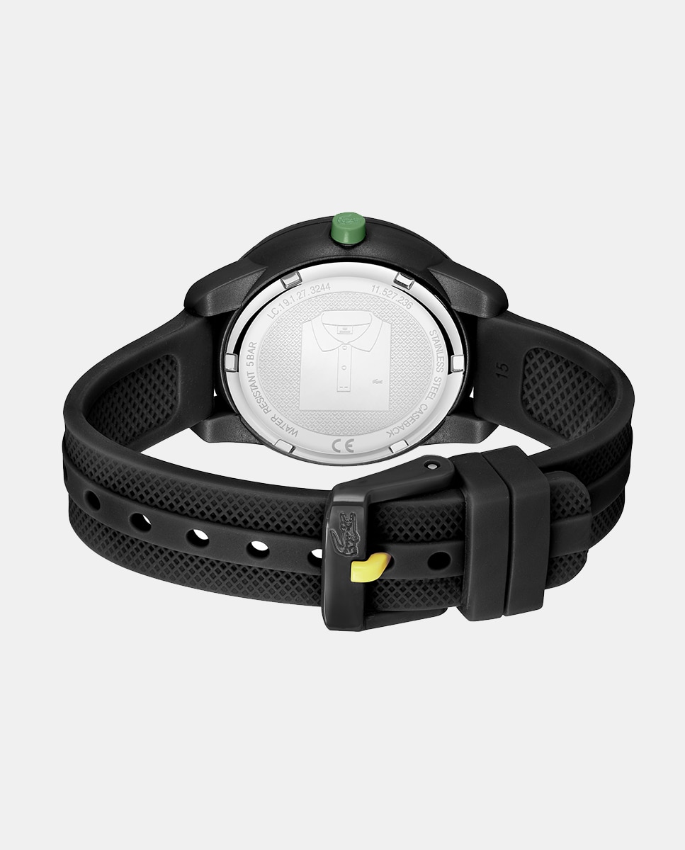 Relógio Mini Tennis 2030052 de Silicone - Preto Preto-2