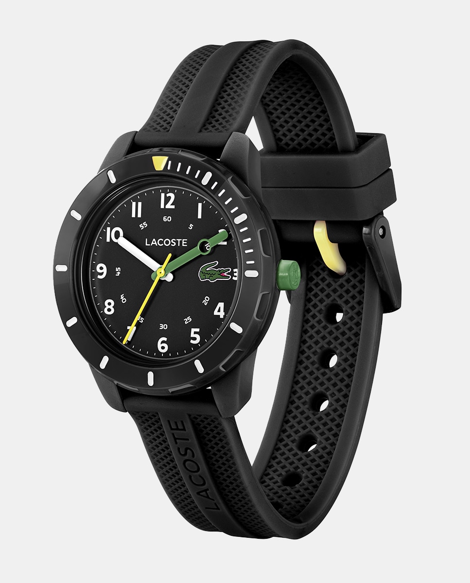 Relógio Mini Tennis 2030052 de Silicone - Preto Preto-4