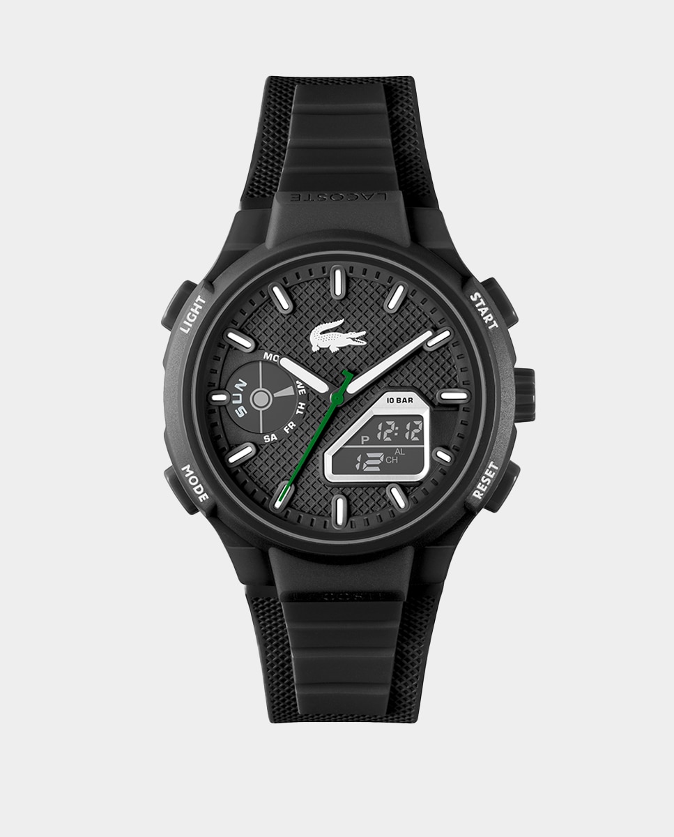 Relógio LC33 2011365 de Silicone - Preto Preto-1