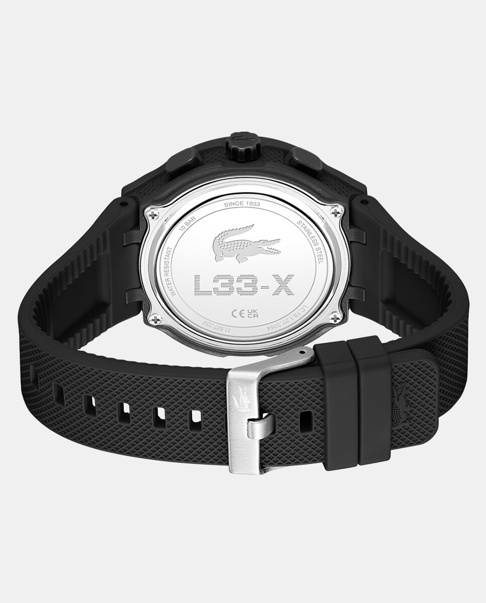 Relógio LC33 2011365 de Silicone - Preto Preto-2
