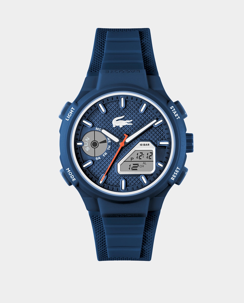 Relógio LC33 2011370 de Silicone - Azul Azul-1