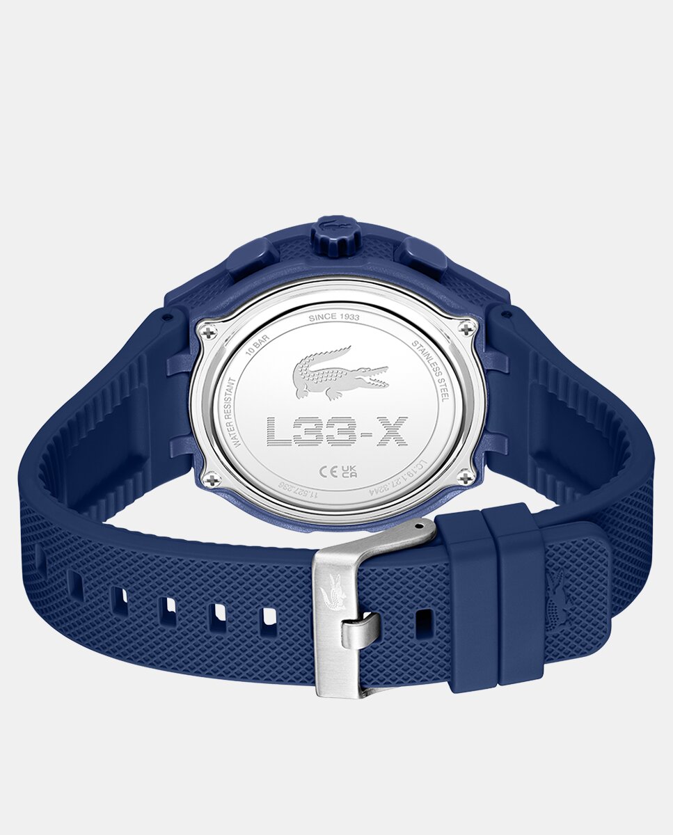 Relógio LC33 2011370 de Silicone - Azul Azul-2