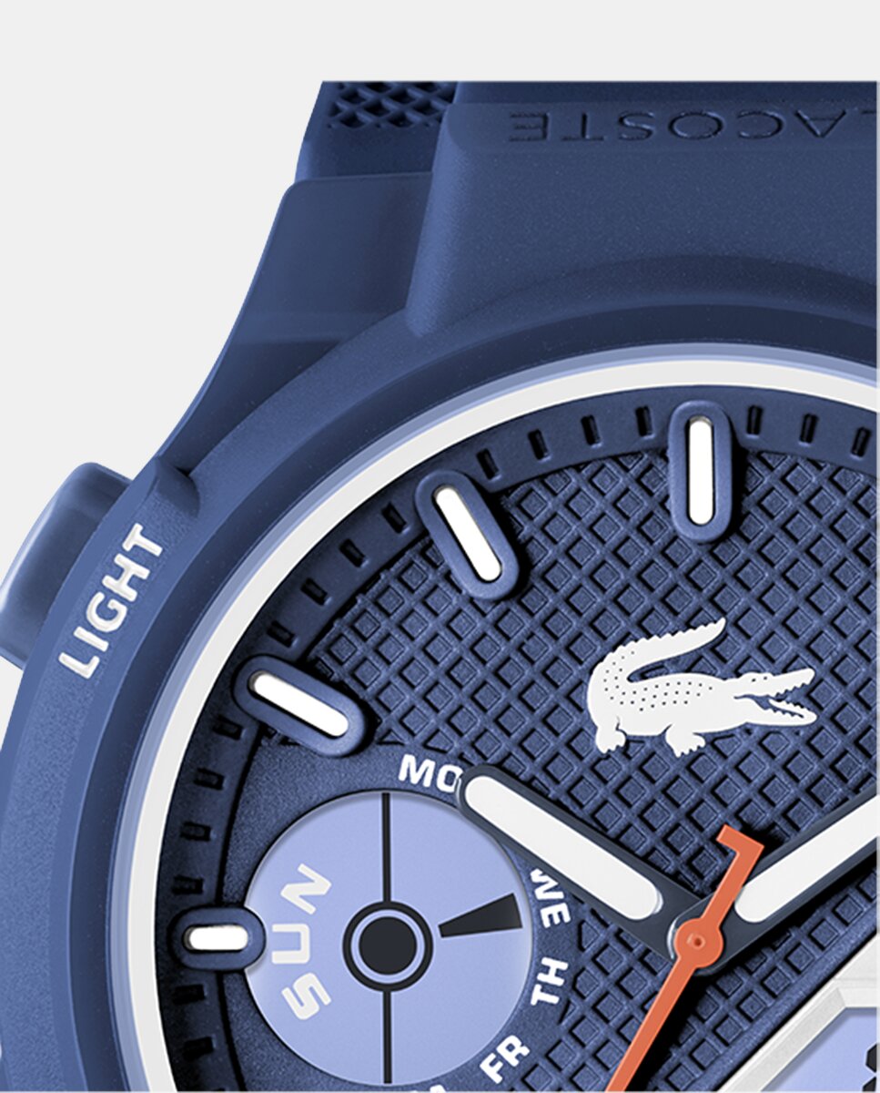 Relógio LC33 2011370 de Silicone - Azul Azul-7