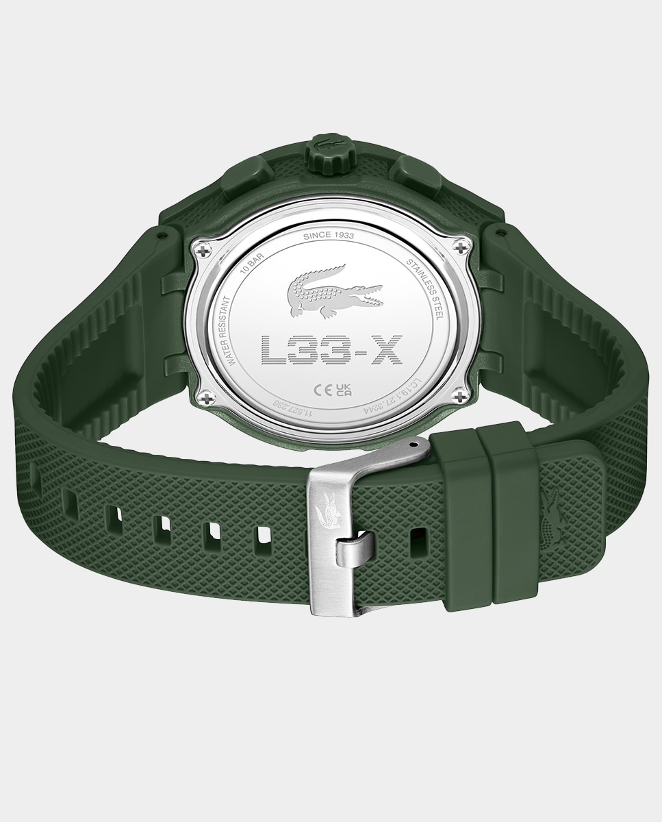 Relógio LC33 2011367 de Silicone - Verde Verde-3