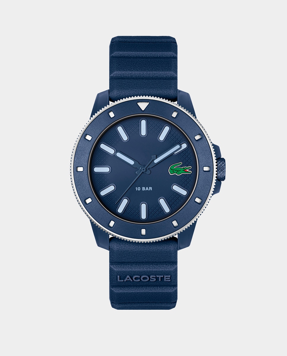 Imagen 0 de Reloj de hombre Lacoste 12.12. Scuba 2011413 de silicona azul marino Azul marino