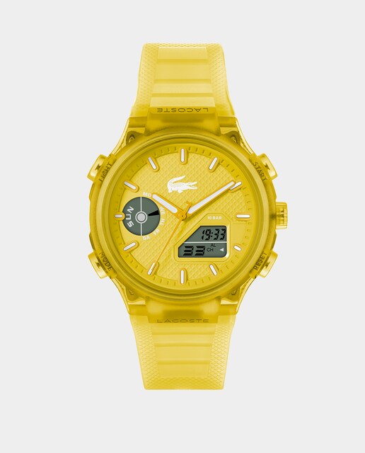 Imagem 0 de Relógio LC33 2011430 de Silicone - Amarelo