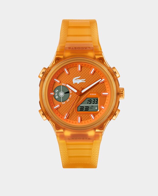 Imagem 0 de Relógio LC33 2011431 de Silicone - Laranja