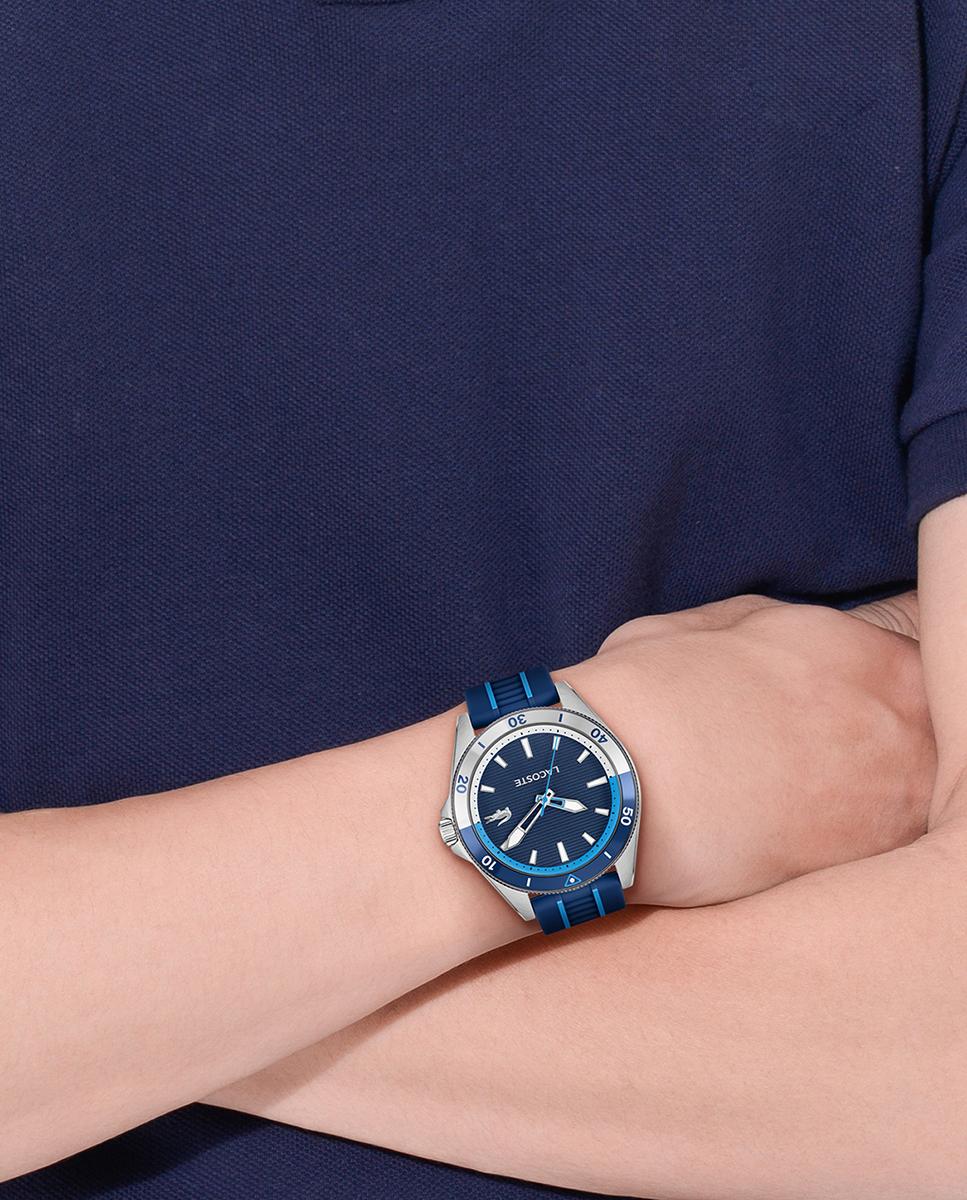Reloj de hombre Mainsail de silicona - Lacoste - Azul marino Azul marino-5