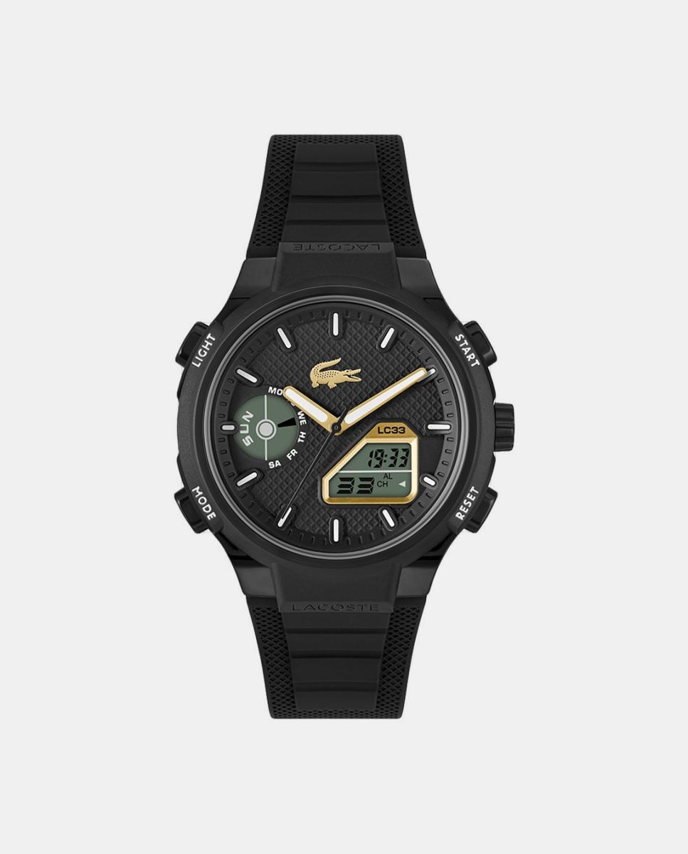 Imagem 0 de Relógio LC33 2011435 de Silicone - Preto