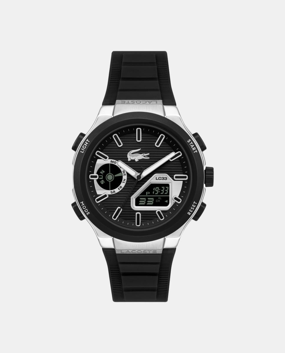 Imagen 0 de Reloj LC33 Better 2011516 de silicona negro Negro