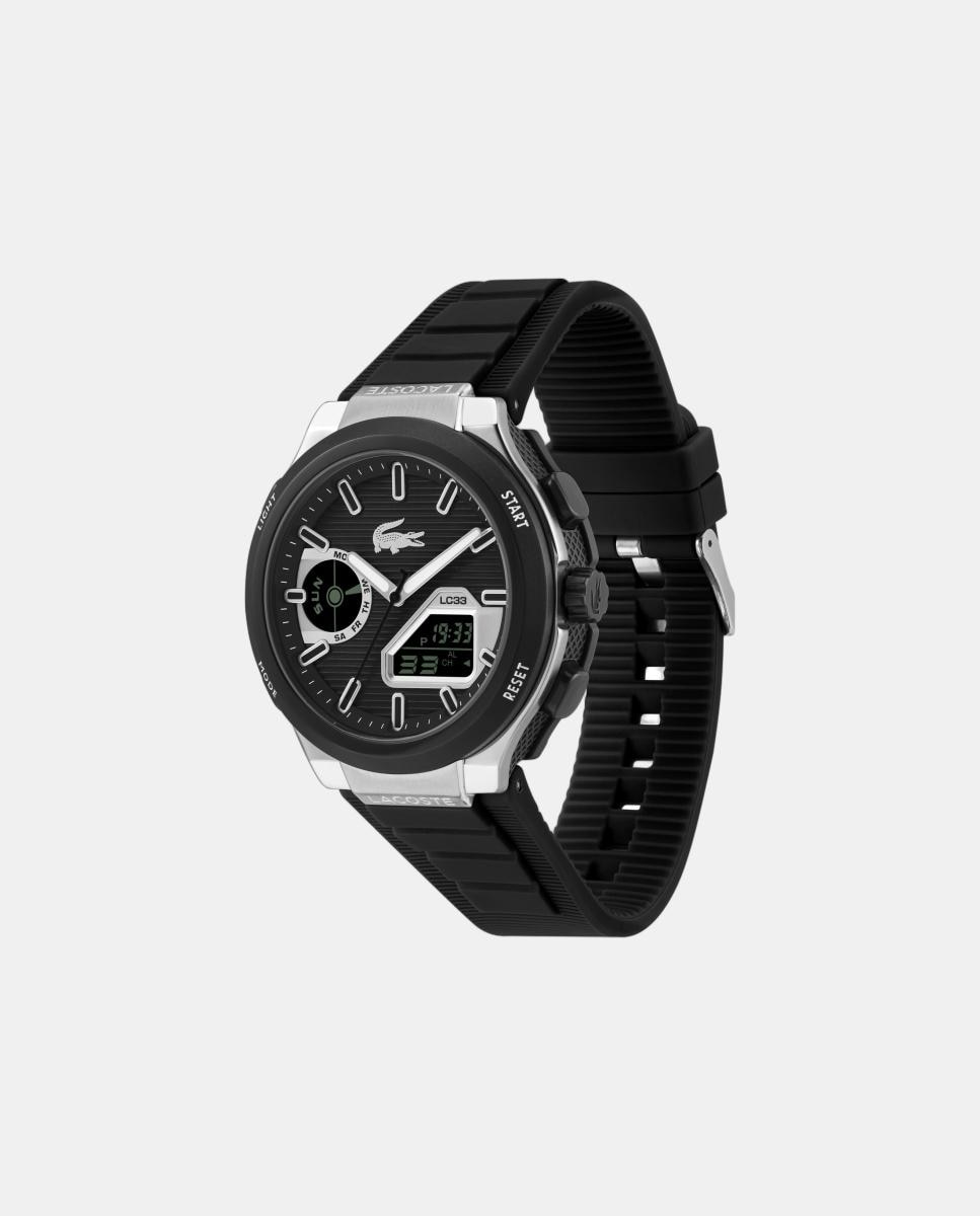 Reloj LC33 Better 2011516 de silicona - Lacoste - Negro Negro-2