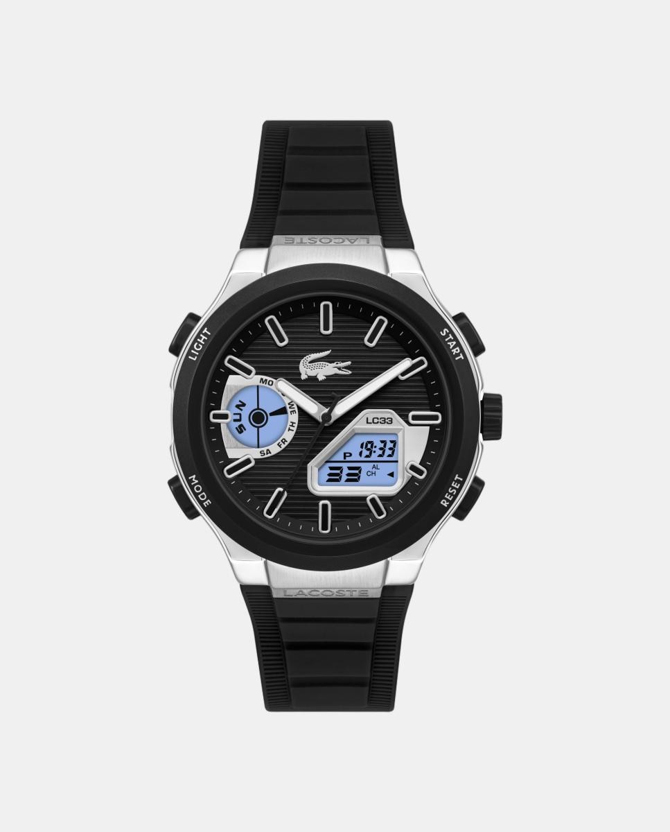 Reloj LC33 Better 2011516 de silicona - Lacoste - Negro Negro-3