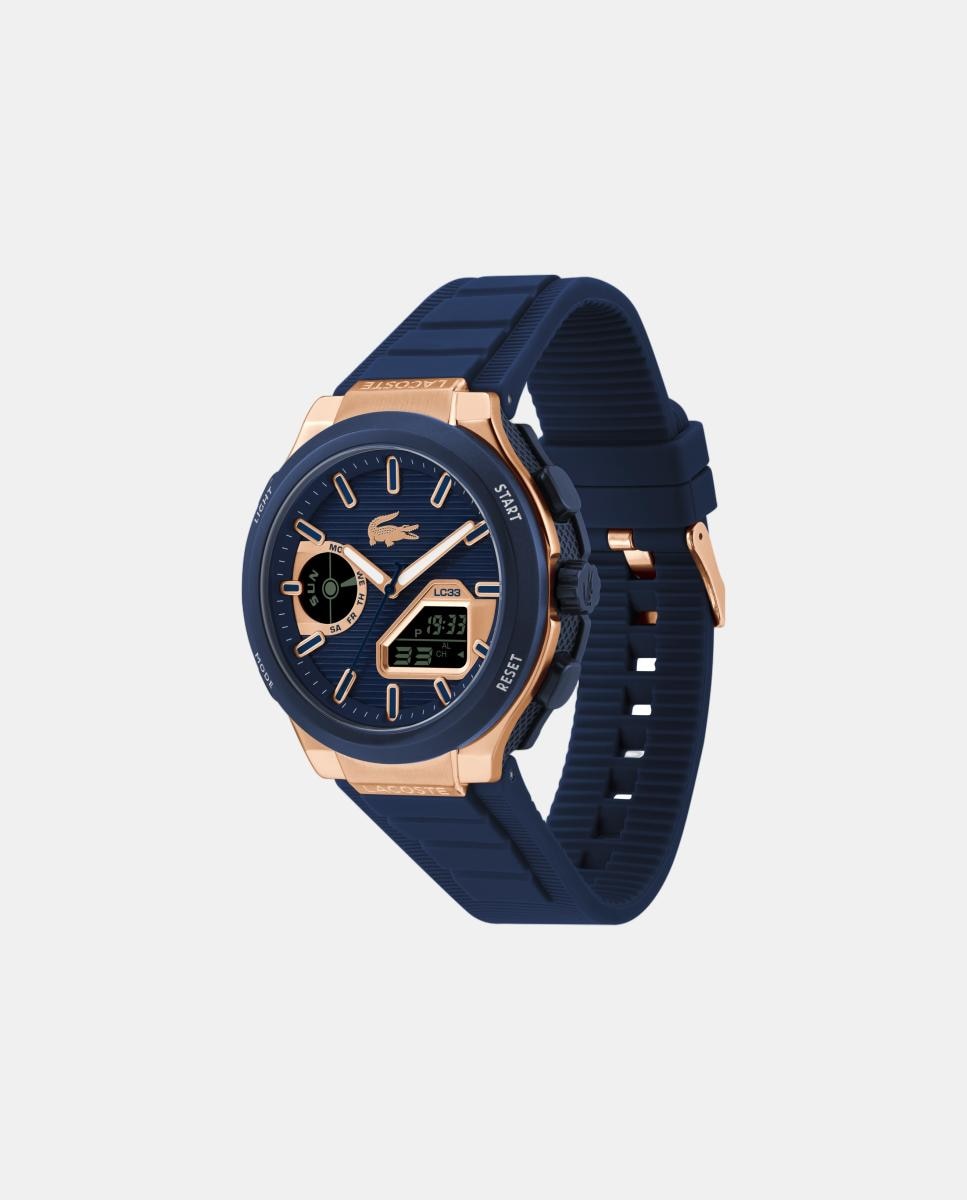 Reloj LC33 Better 2011518 de silicona azul - Lacoste - Azul marino Azul marino-2