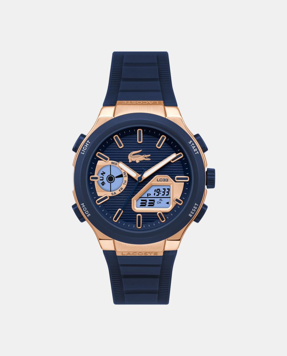 Reloj LC33 Better 2011518 de silicona azul - Lacoste - Azul marino Azul marino-3