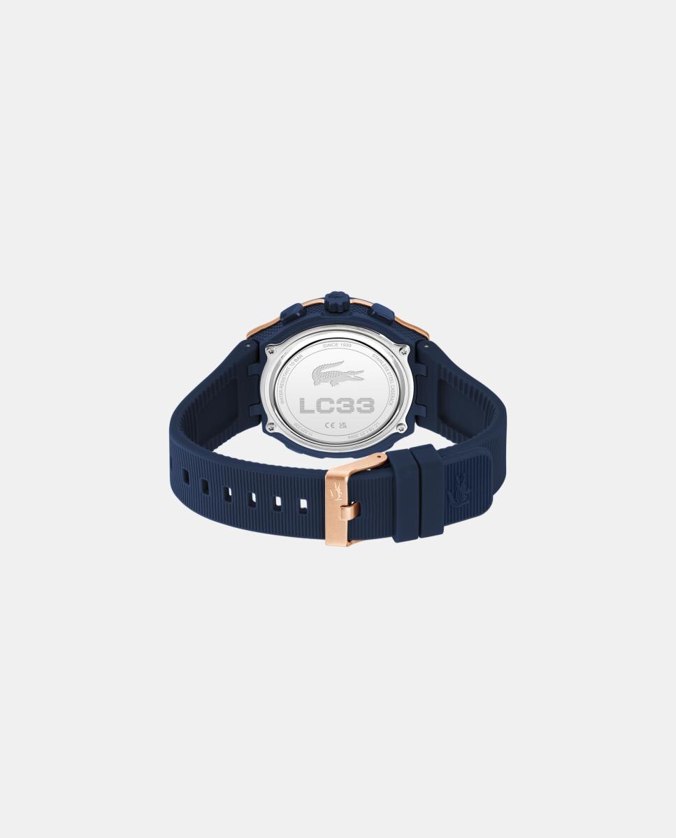 Reloj LC33 Better 2011518 de silicona azul - Lacoste - Azul marino Azul marino-4